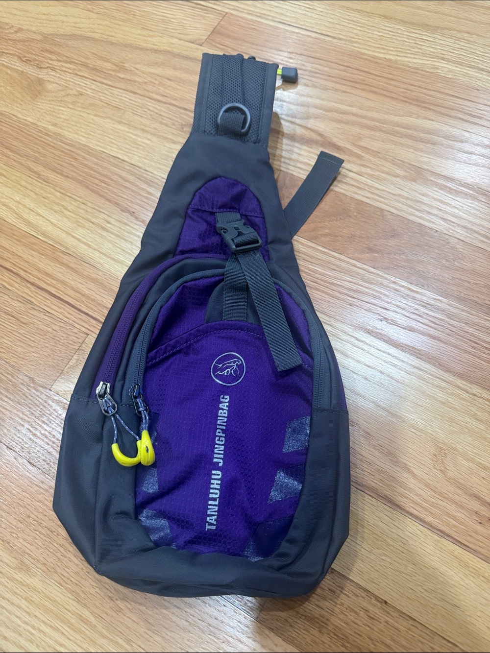 Tanluhu Purple Sling Crossbody Bag